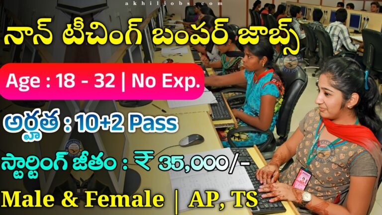 Non Teaching Notification 2025