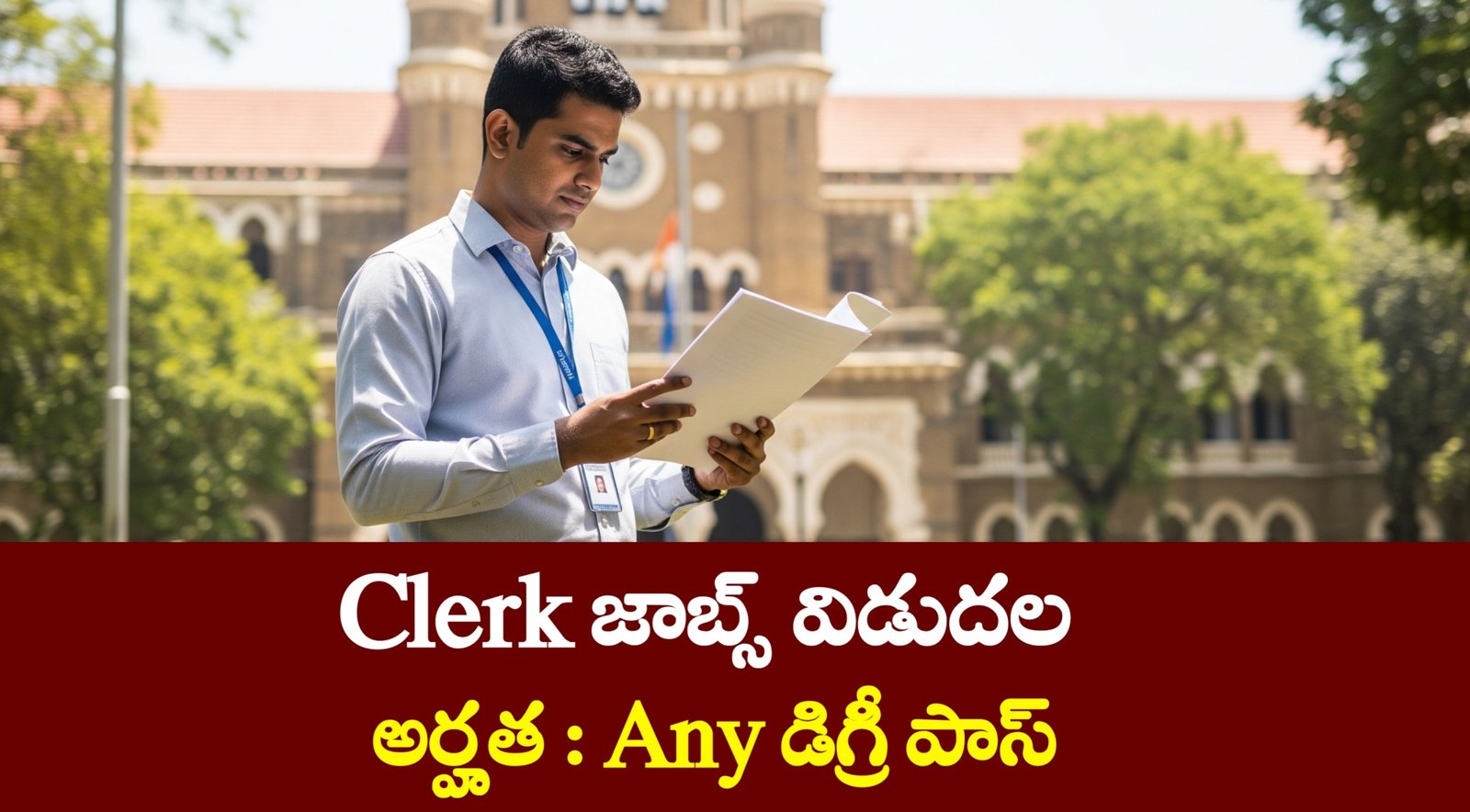 TIFR Clerk Recruitment 2025