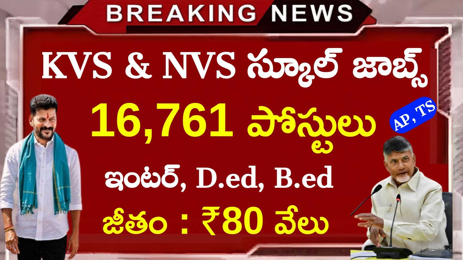 KVS NVS Recruitment 2025