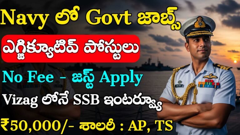 Navy SSC IT Recruitment 2025