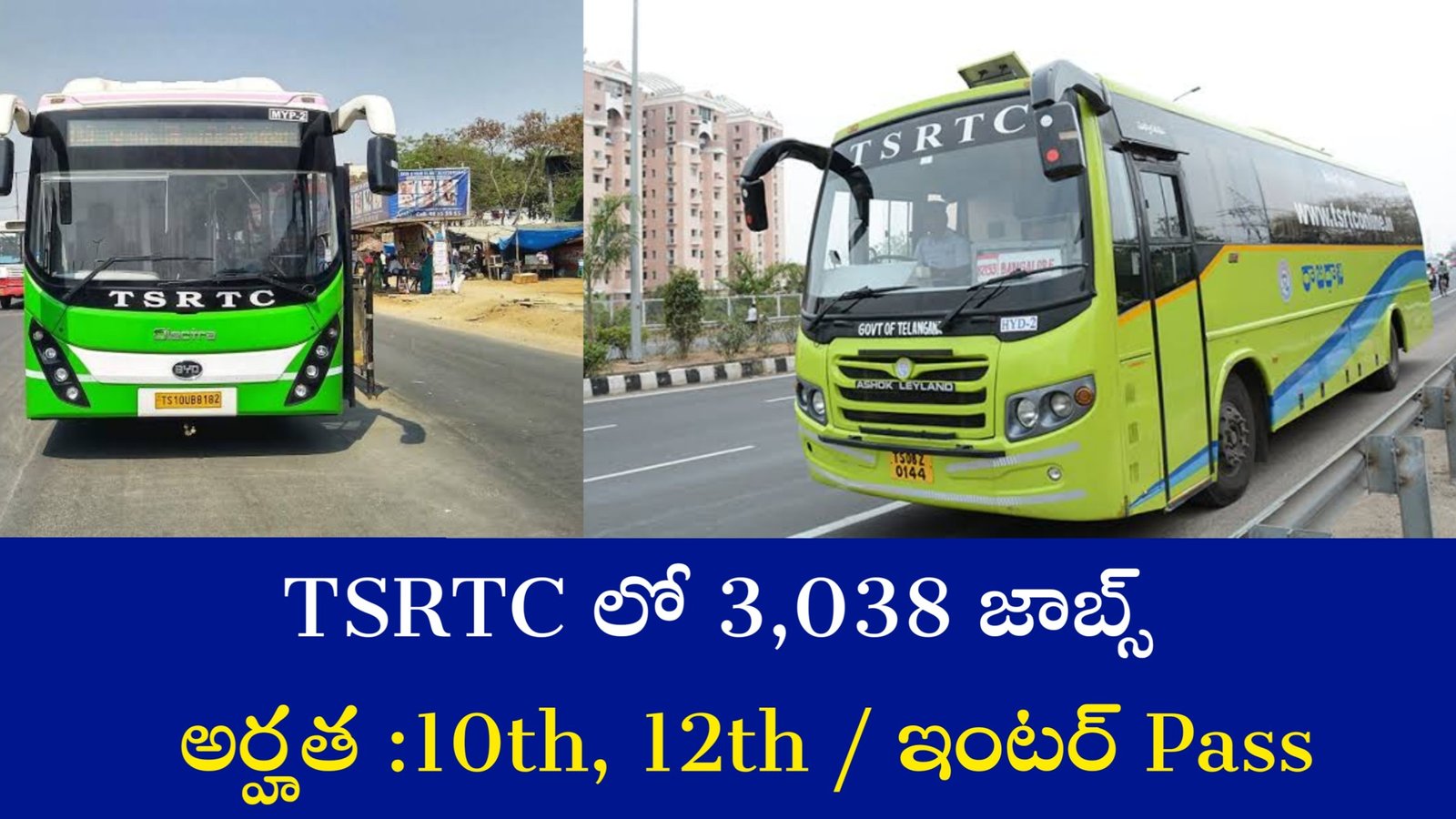 TSRTC Notification Details 2025