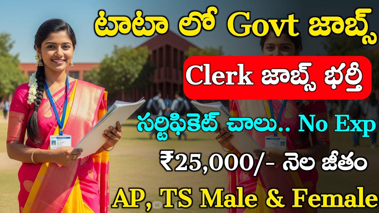 TIFR CLERK Jobs Notification 2025