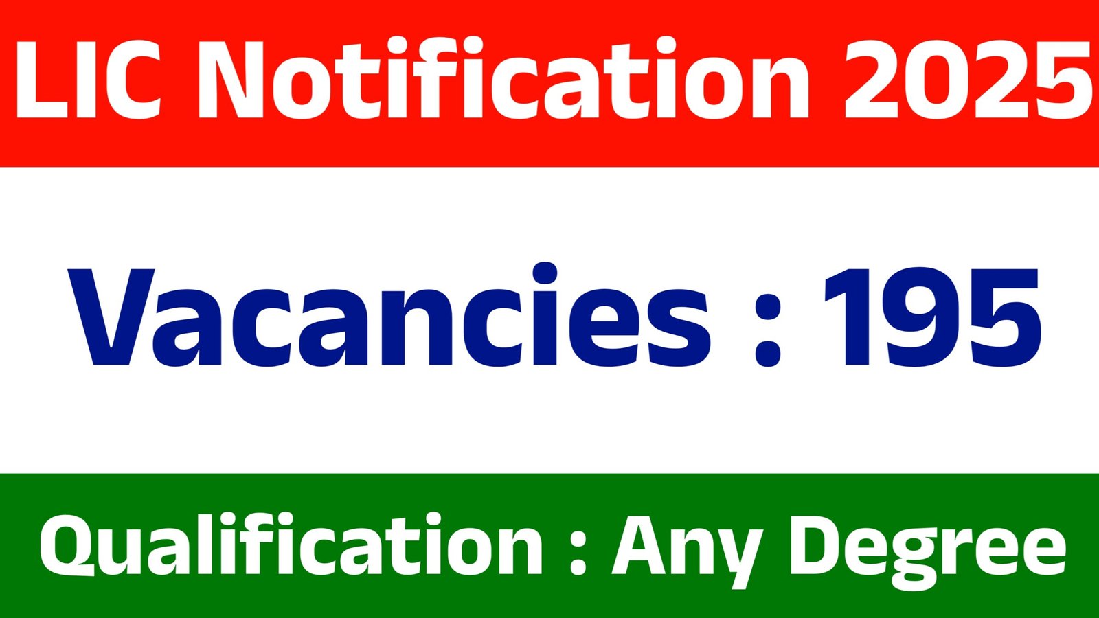 LIC 195 Jobs Recruitment 2025