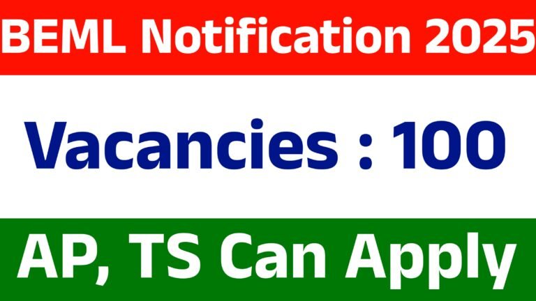 BEML Management Recruitment 2025