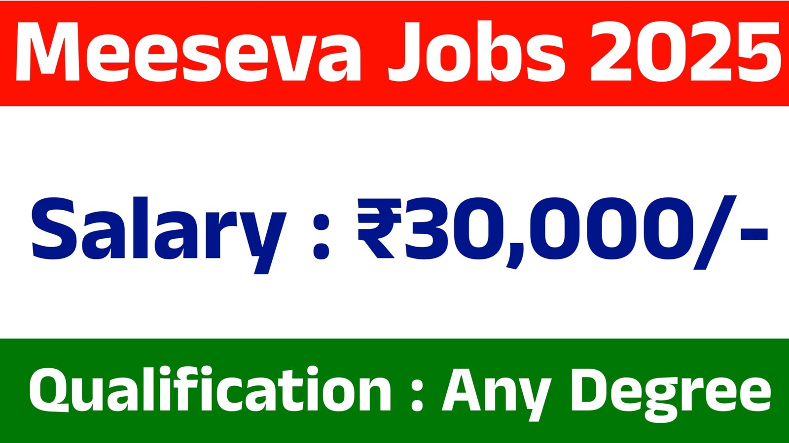 Meeseva Jobs Recruitment 2025