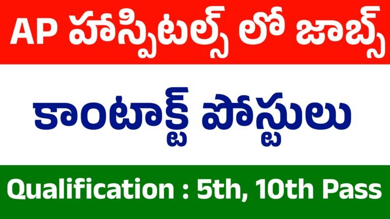AP Health Jobs Recruitment 2025