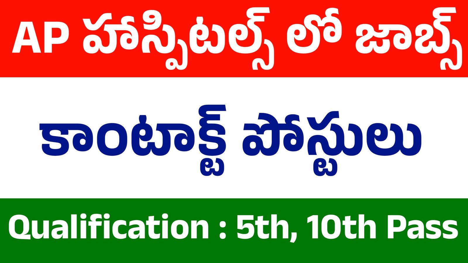 AP Health Jobs Recruitment 2025