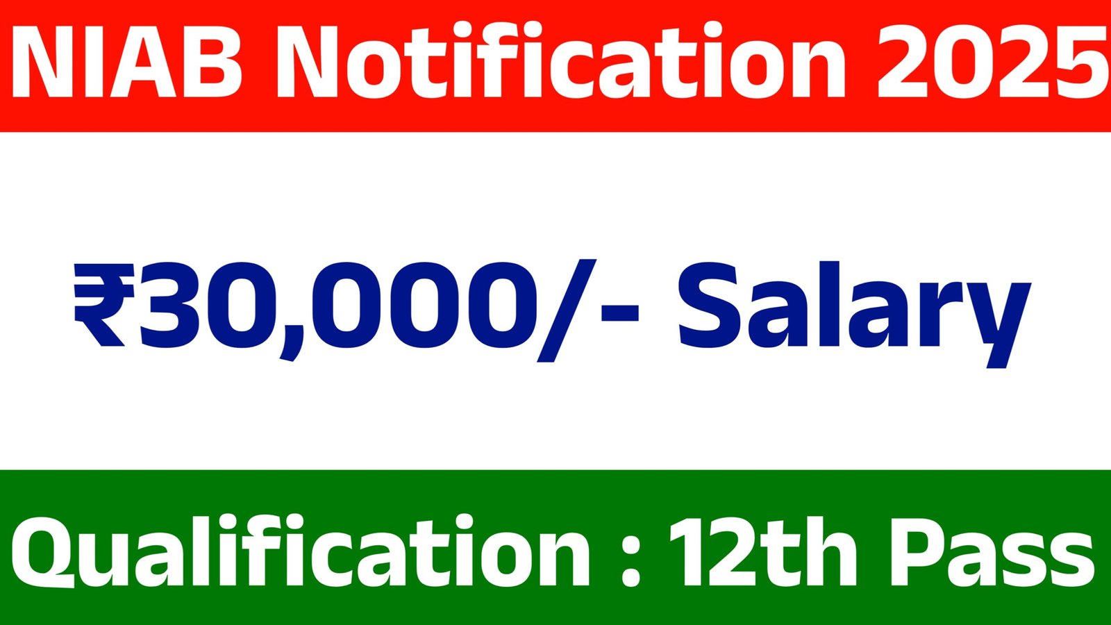 BRIC NIAB Recruitment 2025