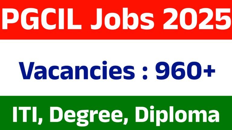 PGCIL Recruitment 2025