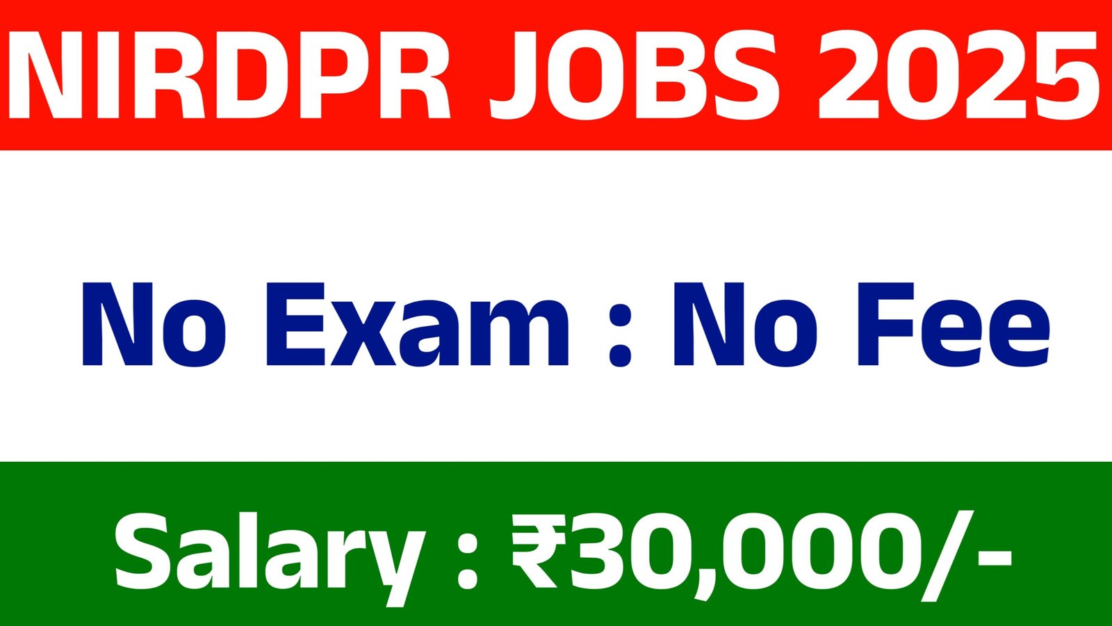 NIRDPR Data Officer Recruitment 2025