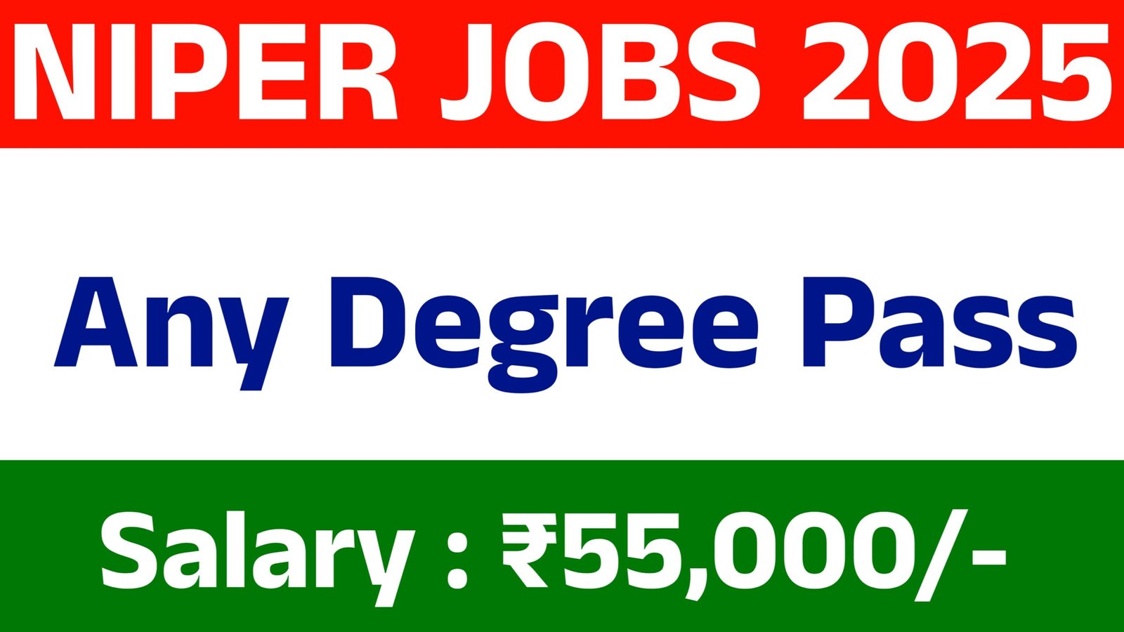 NIPER Jobs Recruitment 2025