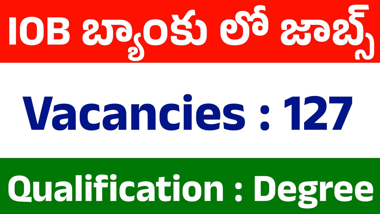 Indian Overseas Bank Notification 2025