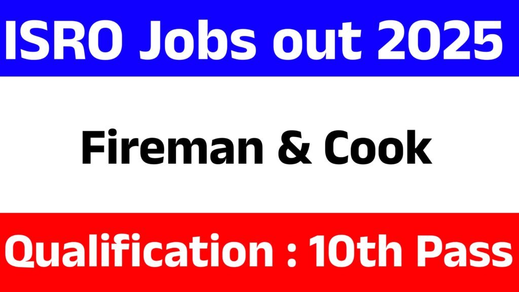 ISRO VSSC Jobs Recruitment 2025