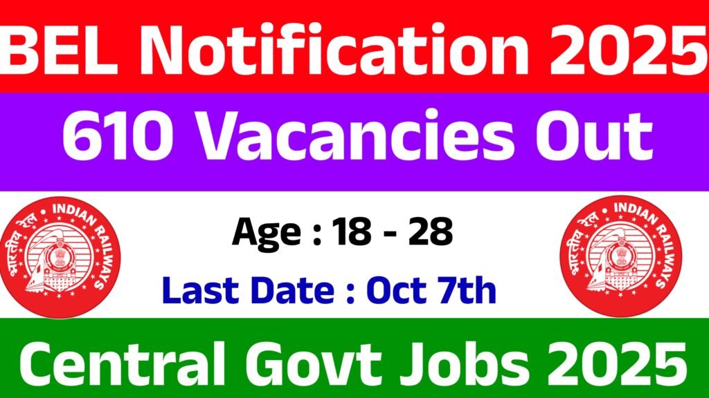 BEL 610 Vacancies Out 2025