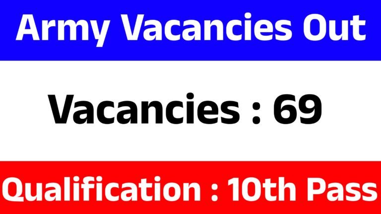 ARMY DG EME Recruitment Out 2025