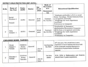 AP DCPU Notification 2025