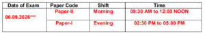 CTET Recruitment 2026