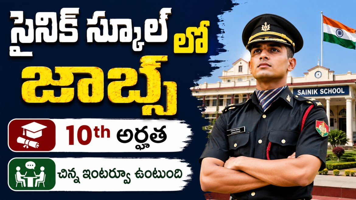 Sainik School 10th Base Jobs 2026
