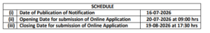 RRC NFR 6777 Vacancies Out 2026