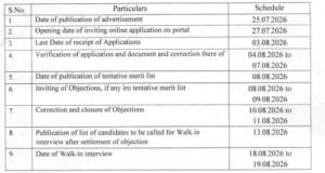 NVS Hostel Superintendent Notification 2026