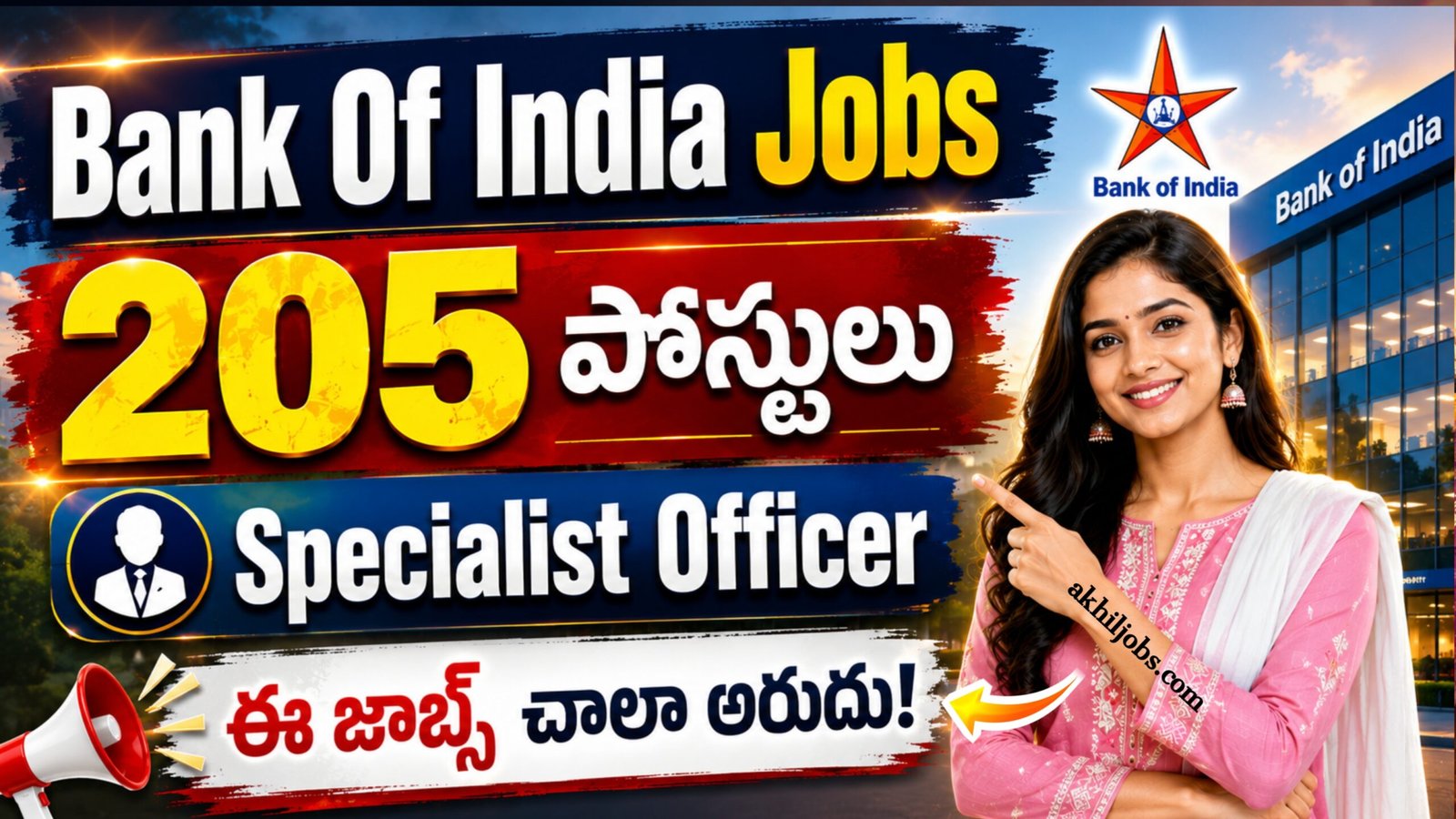 Bank of India SO Recruitment 2026