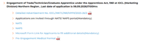 IOCL NR Recruitment 2026
