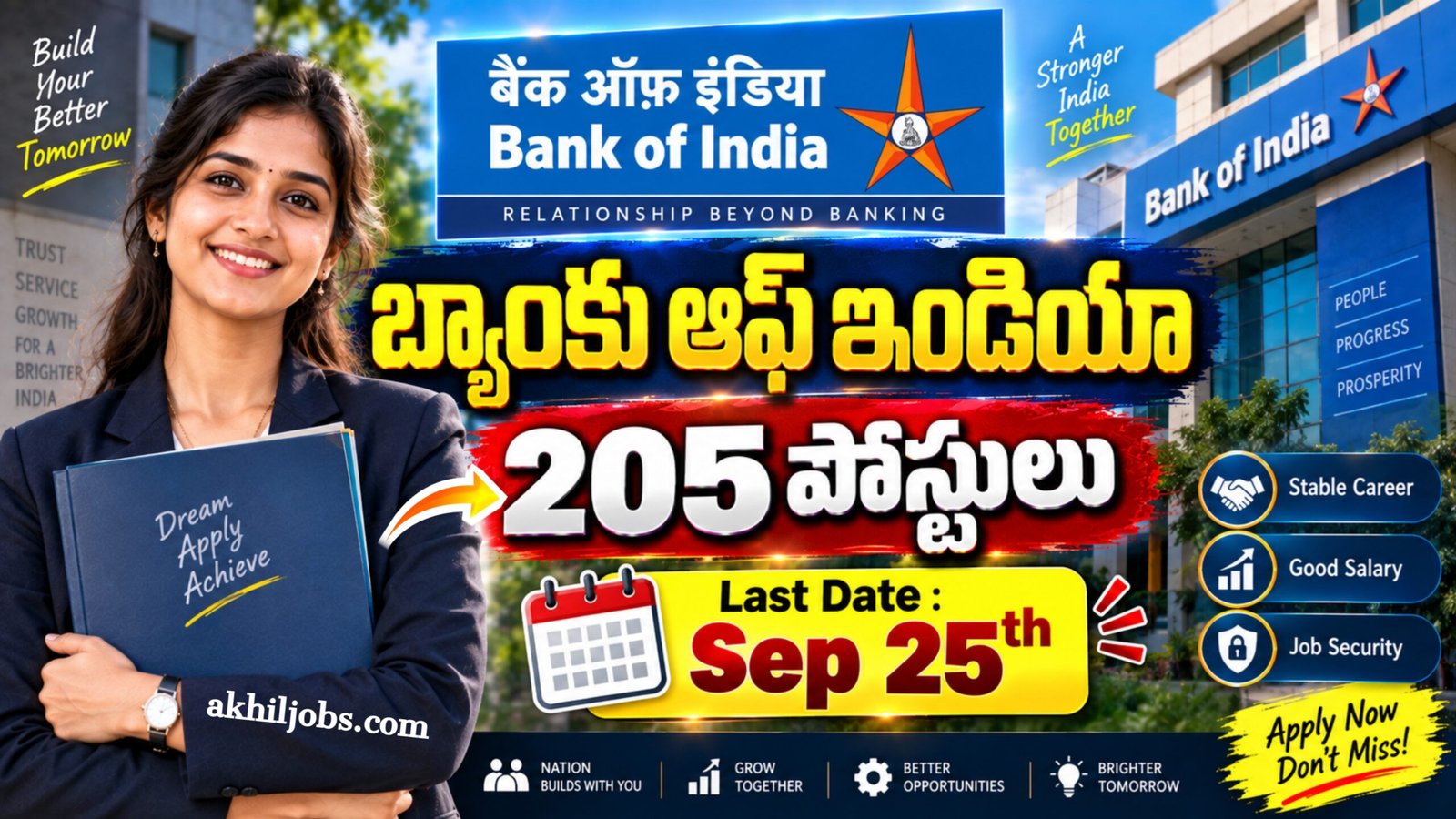 Bank of India SO Notification 2026