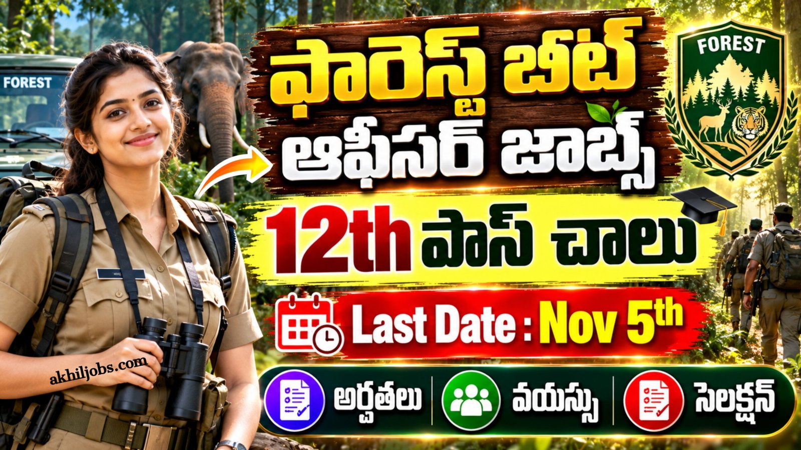 APPSC Forest Beat Officer Notification 2026